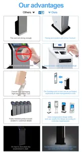 Crtly Coin Cash Bill Recycling Payment Face Cell Phone Scan Code Kiosk Cash Acceptor Bill Currency Exchange Arcade Game Machine