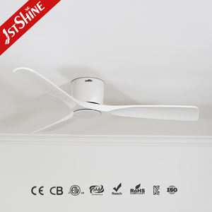 1stshine <span class=keywords><strong>Ventilateur</strong></span> de <span class=keywords><strong>plafond</strong></span> encastré Moteur BLDC à faible consommation d'énergie <span class=keywords><strong>Ventilateur</strong></span> de <span class=keywords><strong>plafond</strong></span> blanc sans lumière - Product Image 2