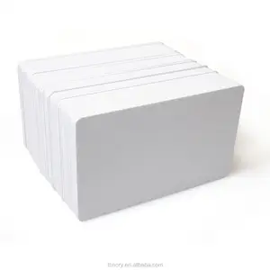 Prezzo di fabbrica NFC Ntag213/215/216 Card carta in PVC bianco per stampante di carte