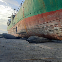 Inflatable Heavy Duty Ship Moving Balloon Slipway Hauling Marine Rubber Airbag