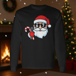 Fantastica maglietta natalizia a maniche lunghe di Santa 67 - Product Image 3