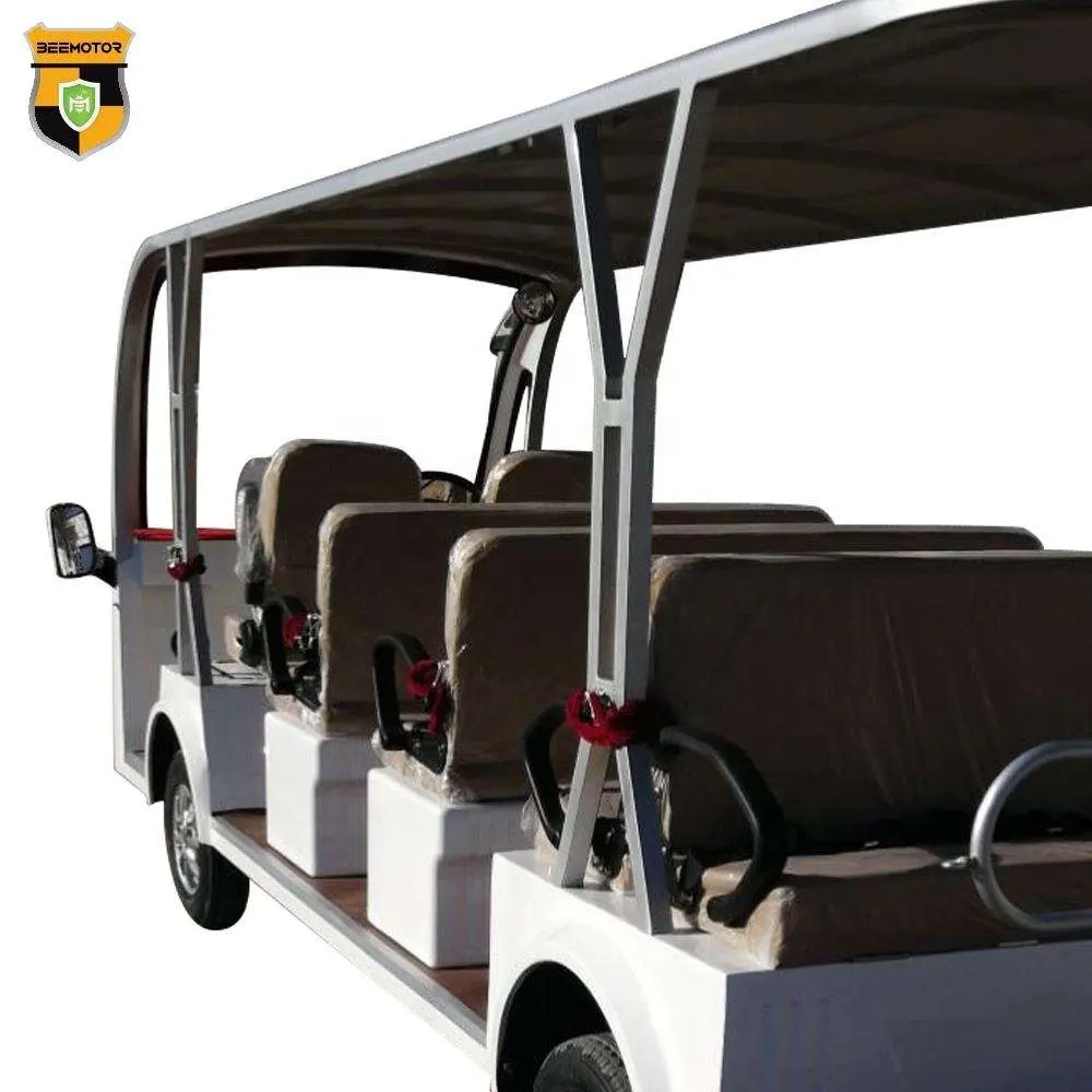 Factory Wholesale 14 Seater Sightseeing Bus 14 Passenger Shuttle City Electric Bus For Sightseeing
