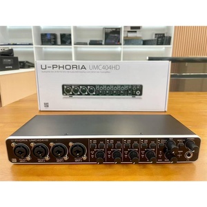 <span class=keywords><strong>Carte</strong></span> <span class=keywords><strong>son</strong></span> UMC404HD Interface audio/<span class=keywords><strong>MIDI</strong></span> USB 2.0 4 entrées/4 sorties avec 4 préamplis micro Midas Système Pa Équipement de sonorisation - Product Image 2