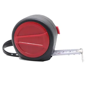 Self-locking Super Small Durable Comfort Measuring Tool Steel Measure Tape ABS & Stainless Steel Tape Measure 5m Black Metre 5m