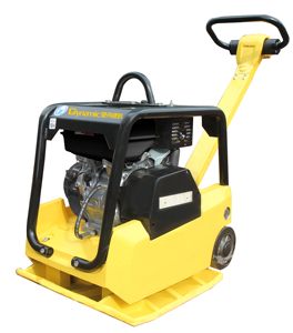 Compactadora de Placas Reversible DYNAMIC HUR-350D de 230 KG con Motor de Alta Potencia Diésel/Gasolina, Embrague Manual y Vibración para Apisonar Tierra - Product Image 1
