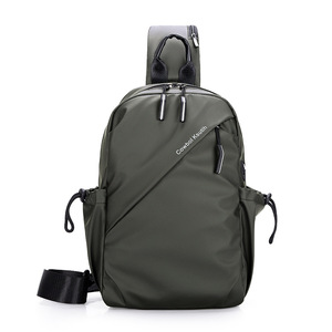 Sac à bandoulière pour <span class=keywords><strong>garçon</strong></span> d'université, nouveau design, style senior, adolescents, sorties, petit sac à dos, sac de poitrine imperméable - Product Image 1