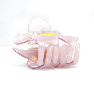 YIYI Industrial & Trading Co. 5.8cm Acrylique Fleur Griffe Clip Brillant Poli Floral Cheveux Griffes Filles Luscious Designer Cheveux Griffe - Product Image 5