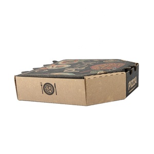 Boîte à pizza en carton de haute qualité à prix avantageux, impression personnalisée, vente en gros - Product Image 4