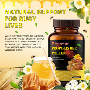 Cápsulas de Propóleo con Multivitaminas y Minerales - Suplemento para el Apoyo Inmunológico, Refuerzo Natural de <span class=keywords><strong>Salud</strong></span> Rico en Nutrientes, Suministro a Granel - Product Image 5