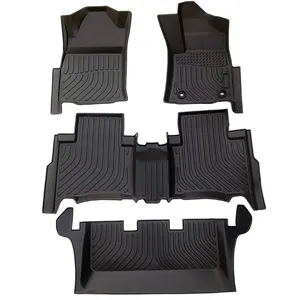 OEM custom fit RHD auto carpets 3D TPE car floor mats car foot pads for Toyota Harrier Crown Lexus RX350 NX450