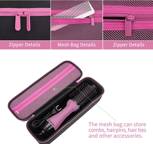 Étui de voyage rigide portable en EVA, très vendu, <span class=keywords><strong>pour</strong></span> sèche-<span class=keywords><strong>cheveux</strong></span> et brosse à air chaud <span class=keywords><strong>Revlon</strong></span> One-Step - Product Image 6