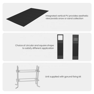 Luces Solares LED para Césped con Clasificación IP65, Batería LiFePO4 y Control de Tiempo, Garantía de 3 Años para Iluminación de Caminos y Jardines Exteriores - Product Image 3