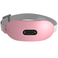 Ceinture de massage intelligente à chaleur et vibrations pour le dos et l'abdomen, avec grand écran, pour réchauffer l'utérus