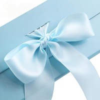 Boîte d'emballage en papier avec nœud papillon tendance, boîtes en papier personnalisées de haute qualité pour offrir des cadeaux et expédier des colis