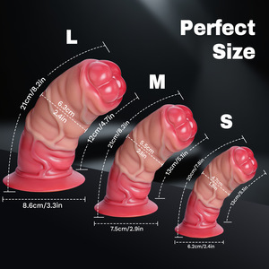 Masturbateur féminin en silicone souple, forme réaliste, énorme, pour stimulation manuelle, jouet sexuel pour adulte - Product Image 5