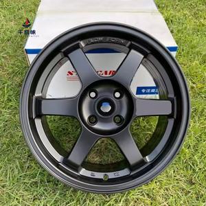 ดุมล้ออัลลอย qsf ขายดี <span class=keywords><strong>TE37</strong></span>แข่งรถ Volk ดีไซน์ใหม่ - Product Image 2