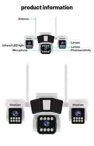 Cámara de Seguridad IP66 con IA y Seguimiento, 12MP, 3 Lentes, PTZ, WiFi, Audio Bidireccional, Tarjeta SIM 4G, Alarma con Notificación Push - Product Image 6