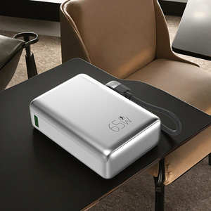 Customized Mini Portable Big Capacity Power Station Wholesale Price TFT Display Built Cable O E M 20000mAh Fast <b>Charging</b> Ultra - Product Image 3