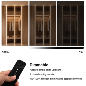 V1 LED調光器 2.4G RFワイヤレス 5V-36V 8A ノーフリッカー タッチ式 86パネル R11 RT6 RT1 リモコン 明るさ調整可能 5年保証 - Product Image 3