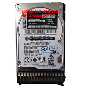 7XB7A00026/00YK015 <span class=keywords><strong>2</strong></span>.5 "900GB 10K SAS 12GB สลับร้อน512n HDD สำหรับ SR550/SR650 - Product Image 1