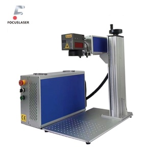 เครื่องเลเซอร์ไฟเบอร์แบบแยกส่วน New Focuslaser สำหรับทำเครื่องหมายบนโลหะ สแตนเลส ตัดทอง เงิน แหวน เครื่องประดับ สลักไฟล์ DXF PLT AI BMP - Product Image 1