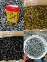 Clavos de Anillo de Acero Inoxidable de Fábricas Chinas, Clavos para Concreto de Vástago Liso con Punta de Diamante, Clavos de Acero de Alta Calidad para Construcción