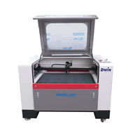 Máquina de Corte e Gravação a Laser CO2 DW9060 900*600mm 80W 100W para Acrílico e Madeira, Máquina de Gravação a Laser Refrigerada a Água