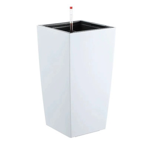 Vaso per Fiori Minimalista di Grandi Dimensioni per Interni, Balconi e Uffici, Autoirrigante Senza Necessità di Annaffiatura per Persone Pigre - Product Image 5