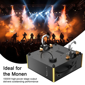 Máquina de Humo SHEHDS LED de 1500W, 24x3W RGB, con Control Remoto DMX512, Columna de Aire para Escenarios, Conciertos y Eventos - Product Image 2