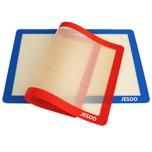 0002-1 tái sử dụng Silicone Baking <span class=keywords><strong>Mat</strong></span>, tùy chỉnh Silicone Baking <span class=keywords><strong>Mat</strong></span> thích hợp cho nướng bánh mì, <span class=keywords><strong>pizza</strong></span>, cookies, Macarons, vv. - Product Image 3