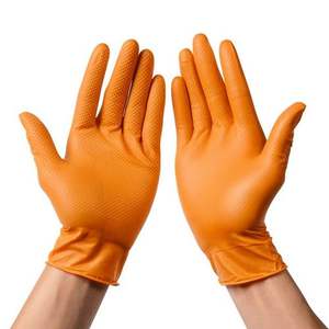 Boîte personnalisée 100 pièces une boîte de gants en nitrile jetables épaissir le travail du <span class=keywords><strong>jardinier</strong></span> gants en nitrile de sécurité gants en nitrile mécaniques - Product Image 2