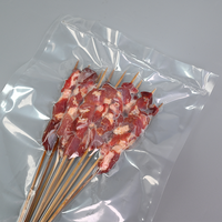 Pochette/sac transparent à cornue Sac d'emballage sous vide à haute température et film SANS BPA