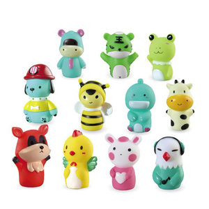 DC Baby Marioneta <span class=keywords><strong>de</strong></span> dedo <span class=keywords><strong>de</strong></span> <span class=keywords><strong>fieltro</strong></span> y goma con forma <span class=keywords><strong>de</strong></span> animal, Caja sorpresa, Juguete <span class=keywords><strong>de</strong></span> vinilo para el desarrollo cognitivo con huevo <span class=keywords><strong>de</strong></span> plástico - Product Image 3