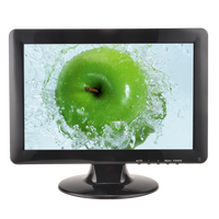 Moniteur CCTV LED TFT 12 pouces à prix d'usine, moniteur LCD 12 pouces avec entrée BNC