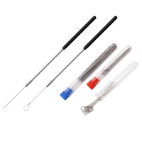 Bâtonnet d'inoculation pour laboratoire, 10 pièces, avec tige d'inoculation en cuivre, instrument médical, microbiologie, inoculation de cellules biologiques