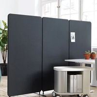 Cloisons de bureau modernes d'occasion à prix abordable, cloisons de bureau portables et cloisons de cabine avec panneau acoustique pour chambre et hôtel