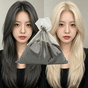 Poudre décolorante pour cheveux gris argentés, qualité OEM, haute performance, blond platine, pour coloration capillaire tendance - Product Image 1