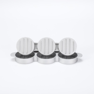 Hot Selling Non-Stick Metal Round Shape Hamburger Mold Press Three Burger Press Food Grade Eco-Friendly - Product Image 5