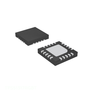 Distribuidor de componentes electrónicos en stock: TPS51317RGBT IC REG BUCK ADJ 6A 20VQFN, 20 VFQFN con pad expuesto, Gestión de energía (PMIC) - Product Image 1