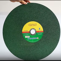 Disque de coupe en métal WGW 355x2.5x25.4mm 14 pouces, disque de coupe en métal 80 m/s pour meuleuse d'angle portable, disque d'oxyde d'aluminium en métal