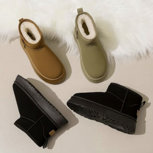 Stivali invernali da donna scarpe da camminatore in pelliccia per il freddo - Product Image 1