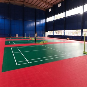 BWF Approved Crystal Sand Pattern <strong>Artificial</strong> <strong>Grass</strong> Badminton Court <strong>Mat</strong> - Product Image 5