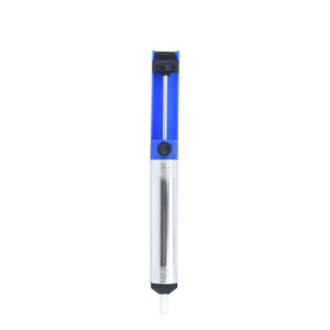 Durable Blue Semi-Aluminium Metal Desoldering <strong>Pump</strong> Tool Hand Welding <strong>Vacuums</strong> for Soldering Iron Removal Desoldering Station - Product Image 4