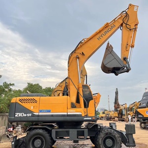 Excavadora de Ruedas Hyundai 210W-9 Usada, Excavadora Hidráulica de Ruedas Hyundai 210W - Product Image 3