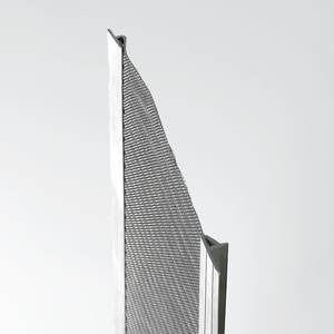 Protection de gouttière en acier inoxydable à mailles fines, filtre anti-feuilles pour gouttières de toit, couvercle de drainage à mailles fines pour gouttières de pluie - Product Image 3