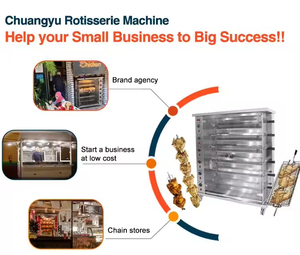 Forno Rotante per Pollo Commerciale in Acciaio Inox a Gas, Adatto per Ristoranti, Modello 2026 - Product Image 6