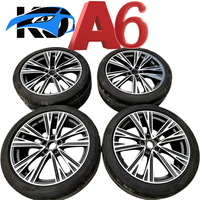 Velg Mobil Asli Dengan Ban 4K0601025CD Bekas Original 5x112 ET43 255 40 R20 Velg Roda Aluminium Cor untuk Audi A6 2023-2025