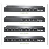 Juniper Ex2200-24p-4g Switch Ethernet Gestionado de 24 Puertos 10gig SFP para Oficinas y Sucursales Remotas