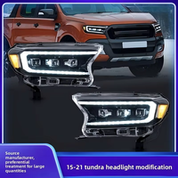 Vente en gros usine : Ensemble de phares LED modifiés avec clignotants séquentiels pour Ford Ranger 2015 et modèles ultérieurs, phare avant de pick-up