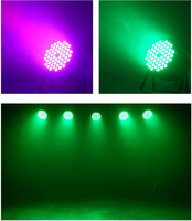 Prix de gros d'usine Dmx 512 54*3w Led par lumières de scène Rgbw Led Dj Disco lumière pour Bar fête décoration de mariage